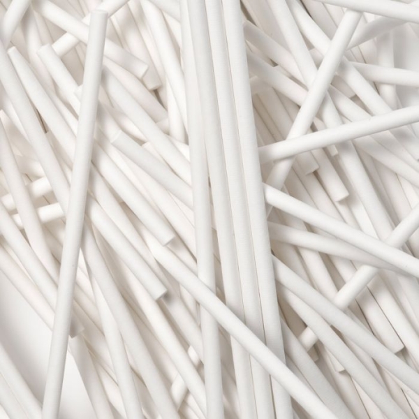 CakePop Sticks - Papier Weiss 15cm